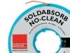 Professzionális kiforrasztás, No-clean folyasztószerrel kezelt harisnyával
